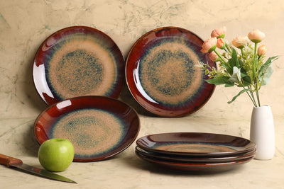 Vriksh Ceramic Dinner Plate Amalfiee_Ceramics