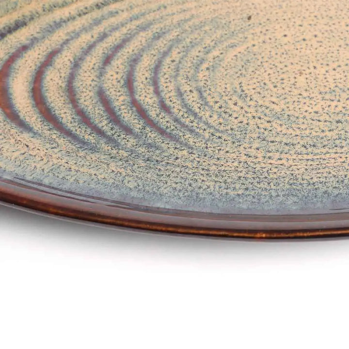Vriksh Ceramic Oval Platter Amalfiee_Ceramics