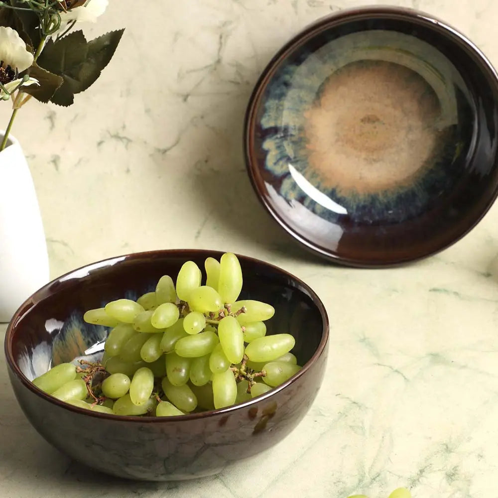 Vriksh Ceramic Serving Bowl Amalfiee_Ceramics