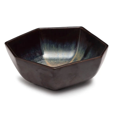 Vriksh Octagon Ceramic Serving Bowl Amalfiee_Ceramics