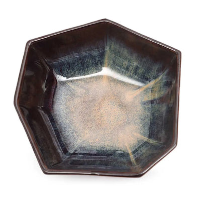 Vriksh Octagon Ceramic Serving Bowl Amalfiee_Ceramics